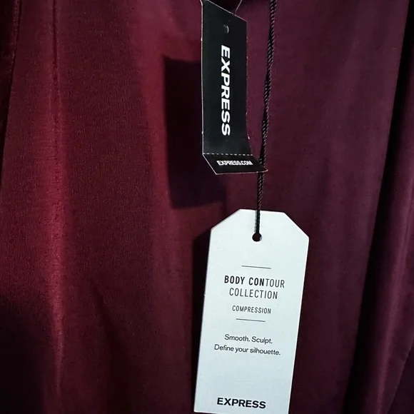 Express Deep Burgundy Camisole Top - Picture 3 of 5
